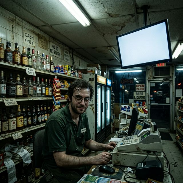 Creepy Clerk Monitor
